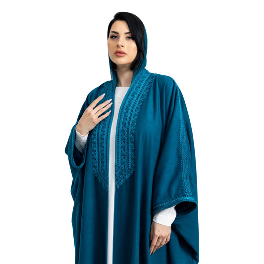 عباية مخملية شتوية