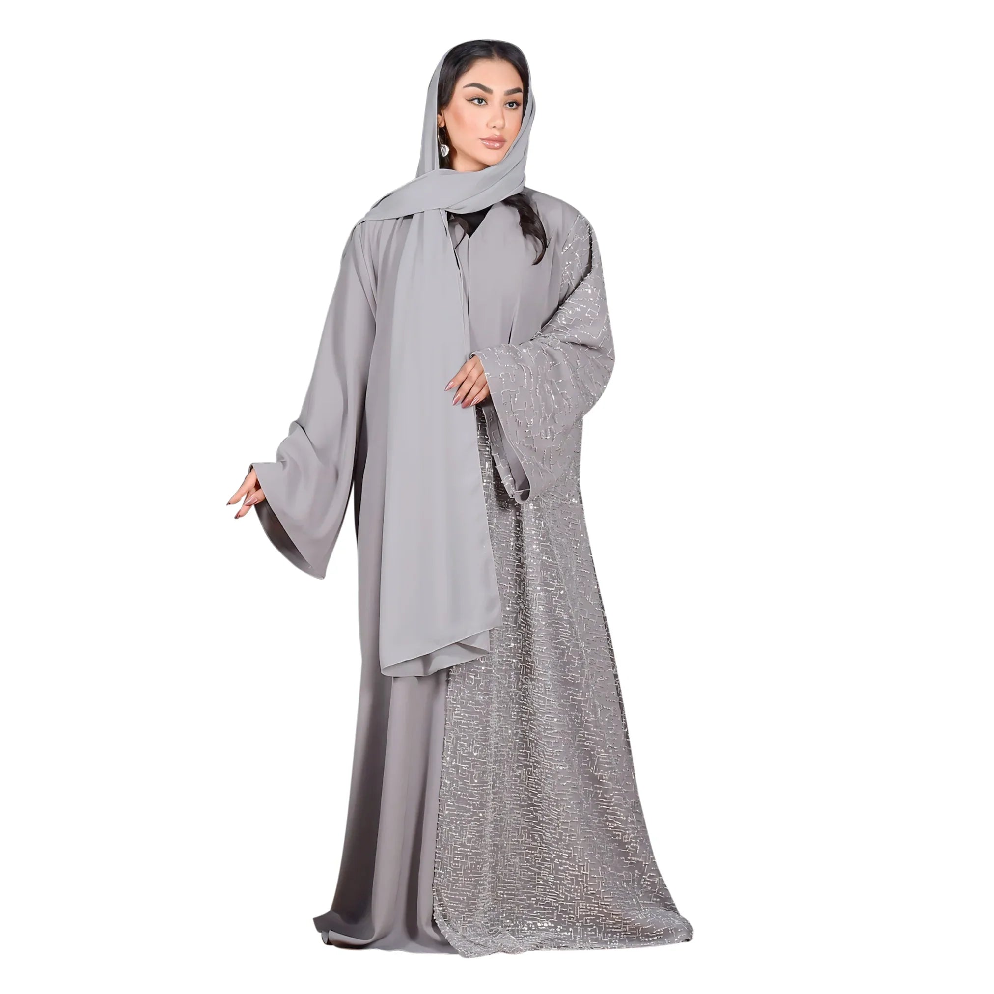 silver-beaded-crepe-evening