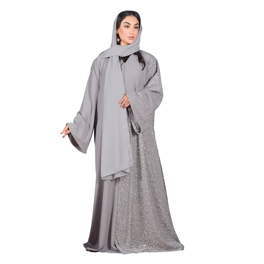 silver-beaded-crepe-evening